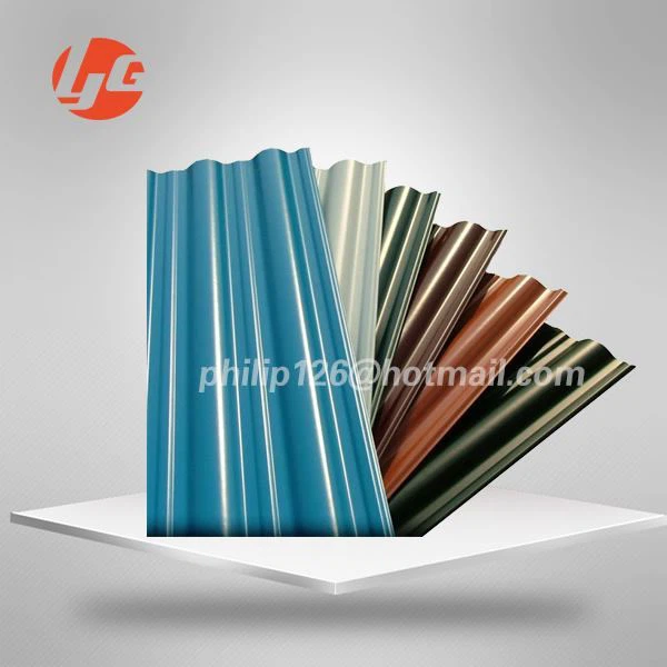 Ppgi color coated steel Corrugated Roof Panel